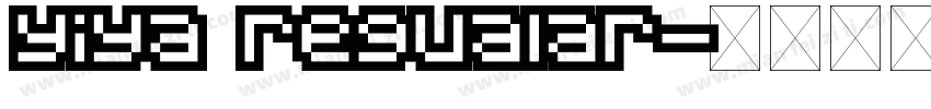 yiya regualar字体转换